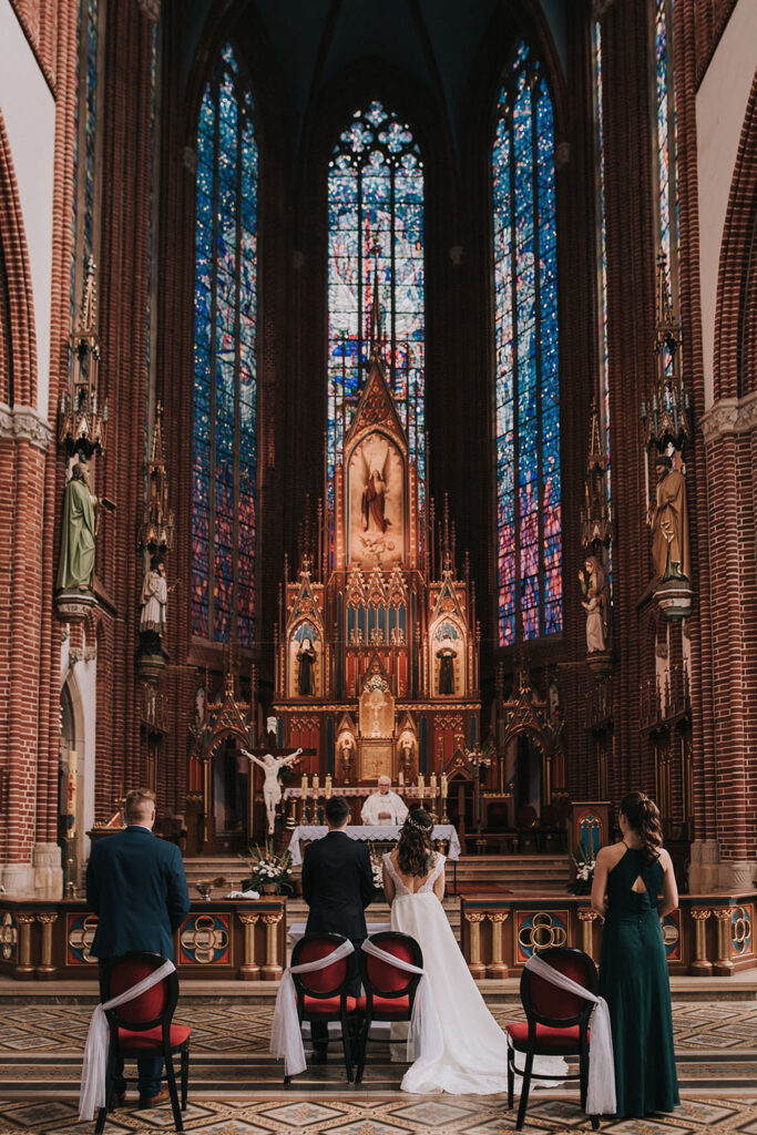 wnętrze kościoła św. Michała Archanioła we Wrocławiu